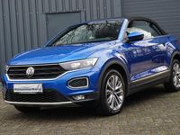 Gebraucht VW T-Roc Cabriolet Style 150 PS (110 kW) 2021 Blau Cabrio