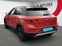 Gebraucht VW T-Roc Style 110 PS (80 kW) 2023 Kings red metallic schwarz SUV