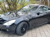Gebraucht Mercedes SLK200 164 PS (120 kW) 2006 Schwarz Cabrio