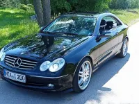 Gebraucht Mercedes CLK500 Avantgarde 306 PS (225 kW) 2003 Schwarz Coupé
