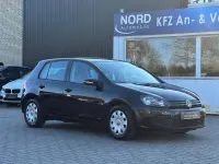 Gebraucht VW Golf VI Comfortline 105 PS (77 kW) 2011 Schwarz Kleinwagen