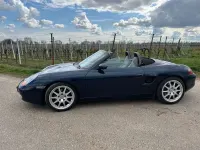 Usata Porsche Boxster 204 CV (150 kW) 1997 Blu Cabrio