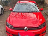 Gebraucht VW Polo Trendline 65 PS (47 kW) 2019 Rot Kleinwagen