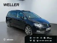 Gebraucht VW Sharan Highline 150 PS (110 kW) 2019 Schwarz Van / Kleinbus