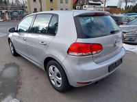 Gebraucht VW Golf VI Comfortline 105 PS (77 kW) 2010 Silber Kleinwagen