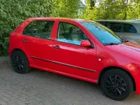 Gebraucht Skoda Fabia 75 PS (55 kW) 2000 Rot Kleinwagen