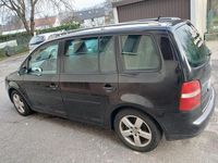 Gebraucht VW Touran 101 PS (74 kW) 2004 Schwarz Van / Kleinbus