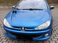 Gebraucht Peugeot 206 CC 109 PS (80 kW) 2003 Blau Cabrio