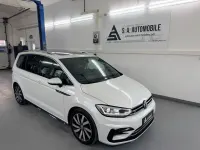 Gebraucht VW Touran Highline 190 PS (139 kW) 2017 Weiß Van / Kleinbus