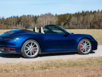 Gebraucht Porsche 911 Carrera 4S Cabriolet 450 PS (330 kW) 2019 Blau Cabrio