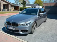 Używany BMW M550 Shadowline 400 KM (294 kW) 2018 Niebieski Sedan/Limuzyna