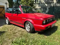 Gebraucht VW Golf Cabriolet 75 PS (55 kW) 1989 Rot Cabrio