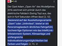 Gebraucht Opel Adam Glam 87 PS (63 kW) 2016 Grau Kleinwagen