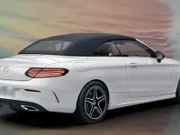 Gebraucht Mercedes C200 AMG 184 PS (135 kW) 2018 Weiß Cabrio
