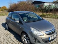 Gebraucht Opel Corsa Edition 69 PS (50 kW) 2012 Grau Kleinwagen
