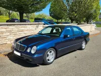 Gebraucht Mercedes E280 Avantgarde 204 PS (150 kW) 2001 Blau Limousine