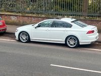 Gebraucht VW Passat R-line 150 PS (110 kW) 2017 Weiß Limousine