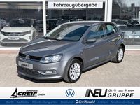 Gebraucht VW Polo LOUNGE 60 PS (44 kW) 2015 Grau Kleinwagen