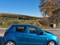 Gebraucht Mitsubishi Space Star 71 PS (52 kW) 2017 Blau Kleinwagen