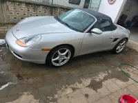 Gebraucht Porsche Boxster 204 PS (150 kW) 1997 Silber Cabrio