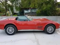Gebraucht Corvette C3 194 PS (142 kW) 1972 Rot Cabrio