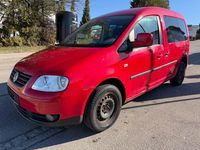 Gebraucht VW Caddy Life 80 PS (58 kW) 2009 Rot Van / Kleinbus