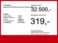 Occasion Audi A3 Advanced Plus 150 ch (110 kW) 2025 Bleue Berline