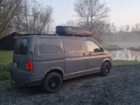 Gebraucht VW Transporter 150 PS (110 kW) 2016 Grau Van