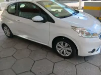 Gebraucht Peugeot 208 85 PS (62 kW) 2012 Weiß Kleinwagen
