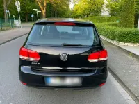 Gebraucht VW Golf VI 80 PS (58 kW) 2009 Schwarz Kleinwagen