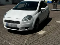 Gebraucht Fiat Punto 74 PS (54 kW) 2009 Weiß Kleinwagen
