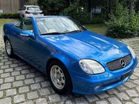 Gebraucht Mercedes SLK200 163 PS (119 kW) 2000 Blau Cabrio