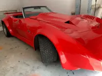 Gebraucht Corvette C3 230 PS (169 kW) 1972 Rot Cabrio