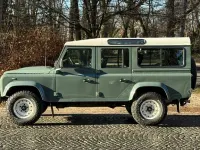 Gebraucht Land Rover Defender 122 PS (89 kW) 2008 Grün Kombi
