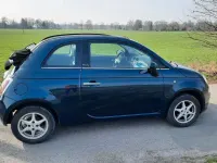 Używany Fiat 500C 69 KM (50 kW) 2012 Niebieski Kabriolet