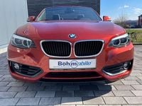 Gebraucht BMW 218 Advantage 136 PS (100 kW) 2018 Orange Cabrio
