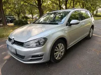 Gebraucht VW Golf VII 110 PS (80 kW) 2016 Silber Kombi