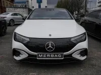 Gebraucht Mercedes EQE350 AMG line 214 kW (292 PS) 2023 Opalithweiß Limousine