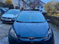 Gebraucht Ford Fiesta Ambiente 60 PS (44 kW) 2009 Blau Kleinwagen