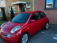 Gebraucht Nissan Micra 80 PS (58 kW) 2008 Rot Kleinwagen