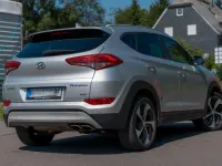 Gebraucht Hyundai Tucson 177 PS (130 kW) 2017 Silber SUV