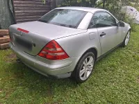 Second-hand Mercedes SLK200 136 CP (100 kW) 1998 Argintiu Cabrio