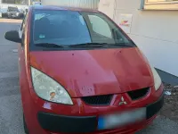 Gebraucht Mitsubishi Colt 75 PS (55 kW) 2007 Rot Kleinwagen