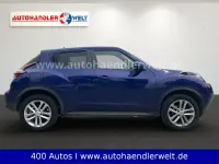Gebraucht Nissan Juke Acenta 110 PS (80 kW) 2016 Ink blue metallic SUV