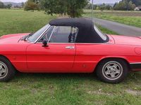 Gebraucht Alfa Romeo Spider 126 PS (92 kW) 1986 Rot Cabrio