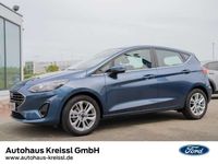 Gebraucht Ford Fiesta Titanium 125 PS (91 kW) 2023 Chromablau metallic Kleinwagen