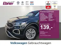 Gebraucht VW T-Roc Life 150 PS (110 kW) 2022 Schwarz SUV