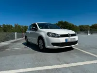 Gebraucht VW Golf VI 80 PS (58 kW) 2010 Weiß Coupé