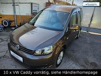 Gebraucht VW Caddy 102 PS (75 kW) 2012 Braun Van / Kleinbus