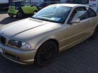 Gebraucht BMW 320 150 PS (110 kW) 2000 Gold Coupé